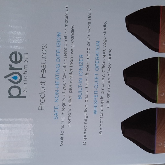 NWT. Pure Spa Natural Essential Oil Diffuser - Picture 5 of 7